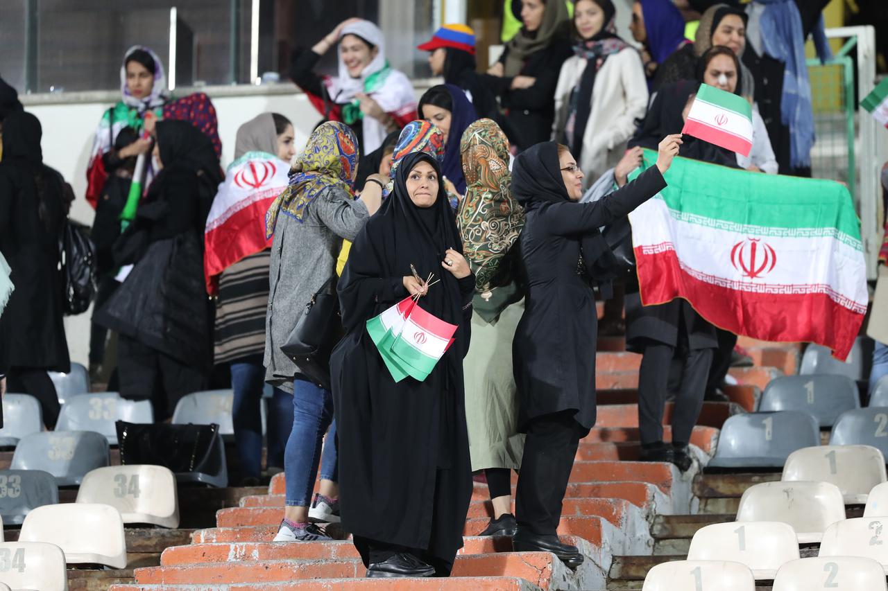 Iranske navijačice