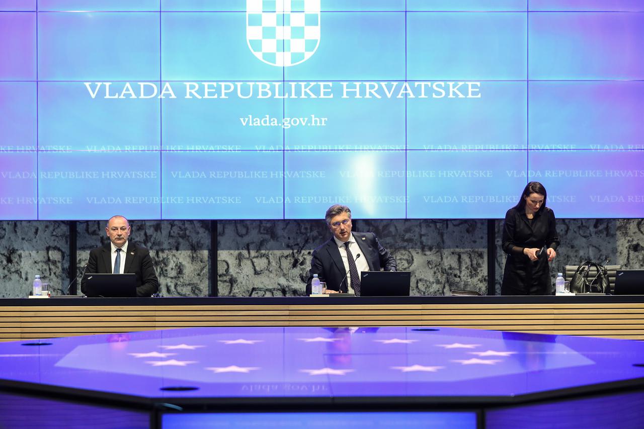 Zagreb: Održana sjednica Vlade RH