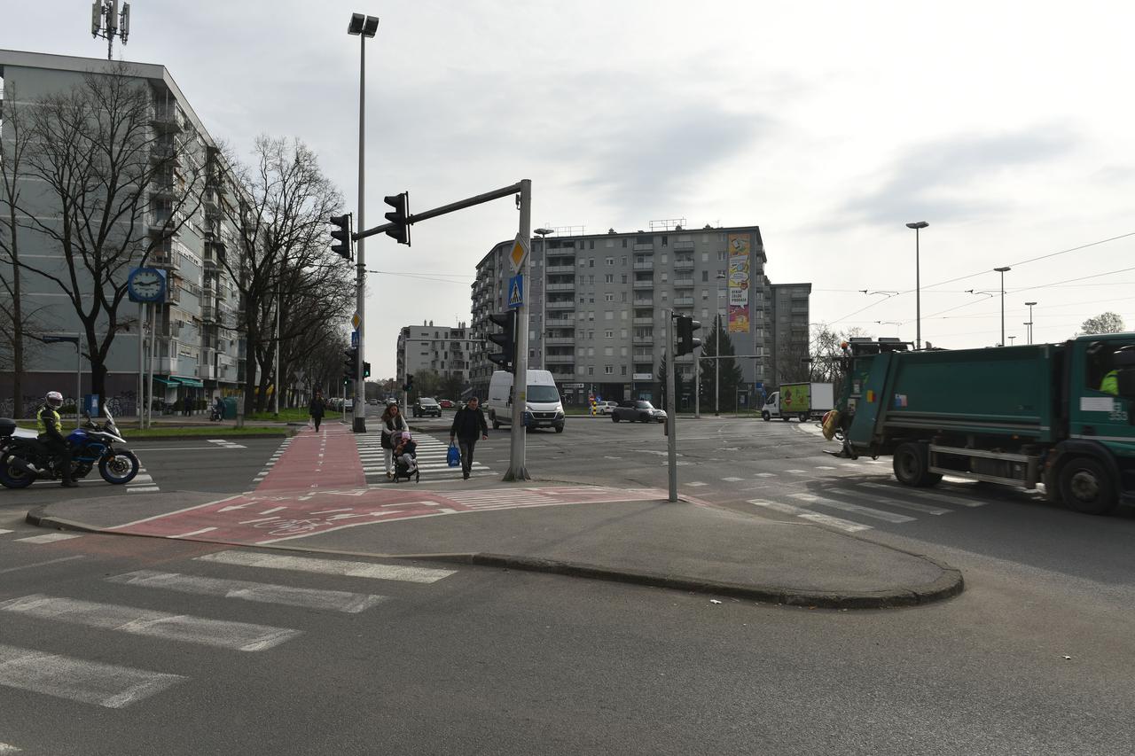 Zagreb: Raskrižje Selske ceste i Horvaćanske