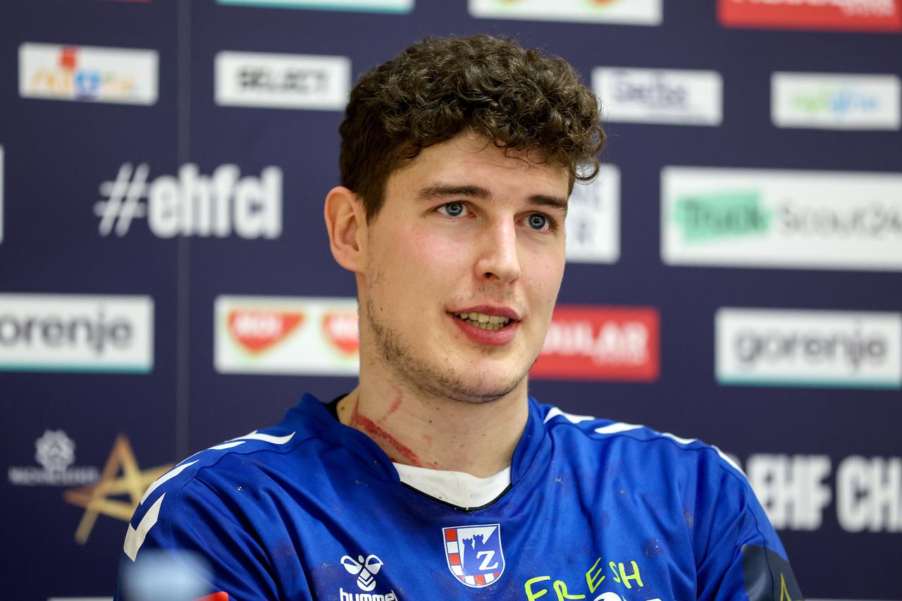 Zagreb: Konferencija za medije nakon 13. kolo EHF Lige prvaka, RK Zagreb - PSG