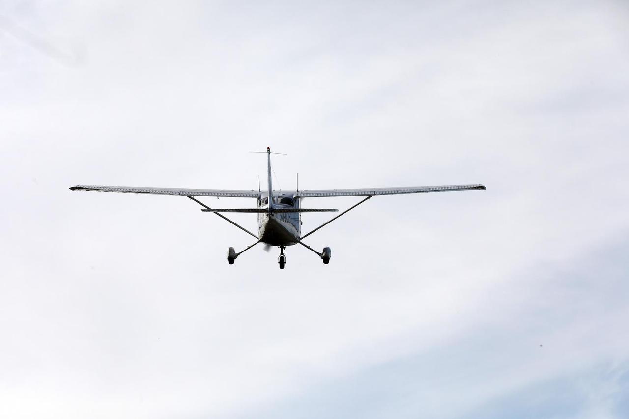 Polijetanje malih sportskih aviona s aerodroma Grobnik