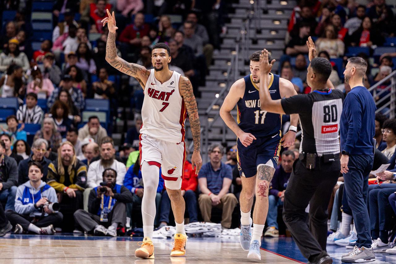 NBA: Miami Heat at New Orleans Pelicans
