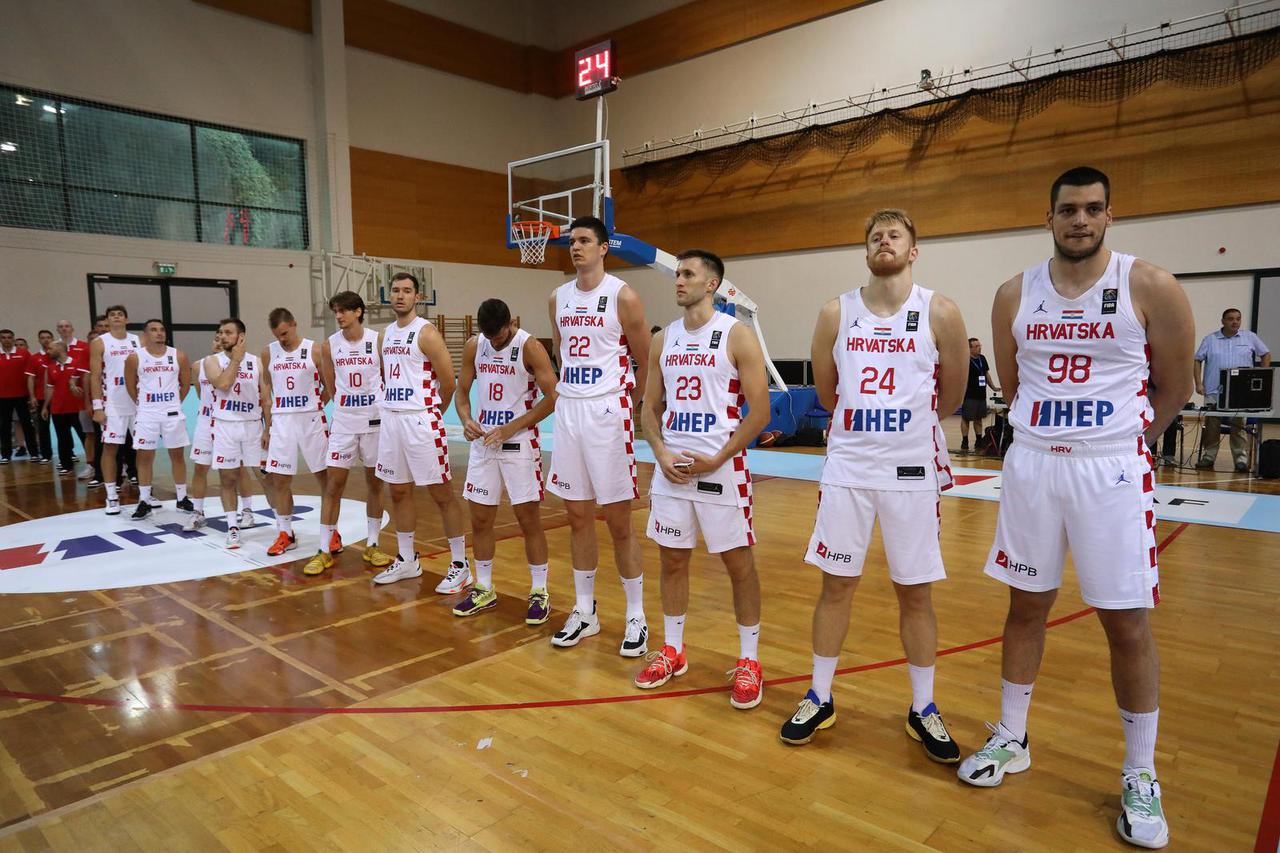 Opatija: Košarkaška utakmica Hrvatska - Irska