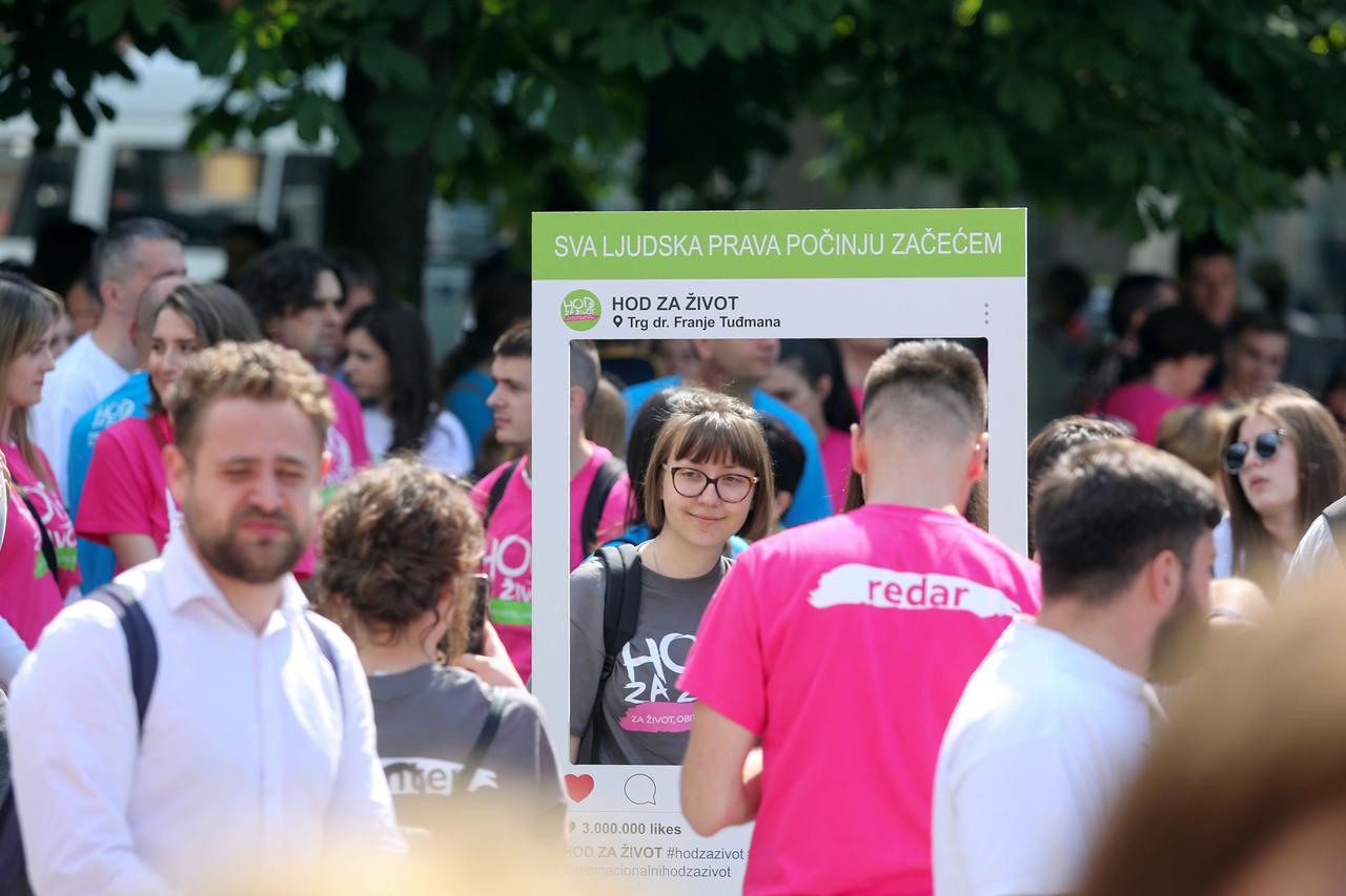 'Hod za život, obitelj i Hrvatsku'