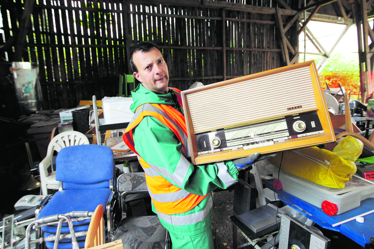 11.10.2016., Ljubljana, Slovenija - Ljubljansko komunalno poduzece Sloga bavi se skupljanjem, odvozom, reciklazom i zbrinjavanjem otpada.