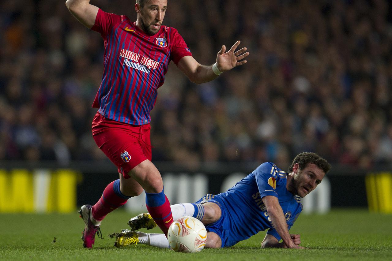 Chelsea v FC Steaua Bucuresti. Europa League. Credit: The Times. Online rights must be cleared by NI Syndication.Photo: NI Syndication/PIXSELLPhoto: NI Syndication/PIXSELL