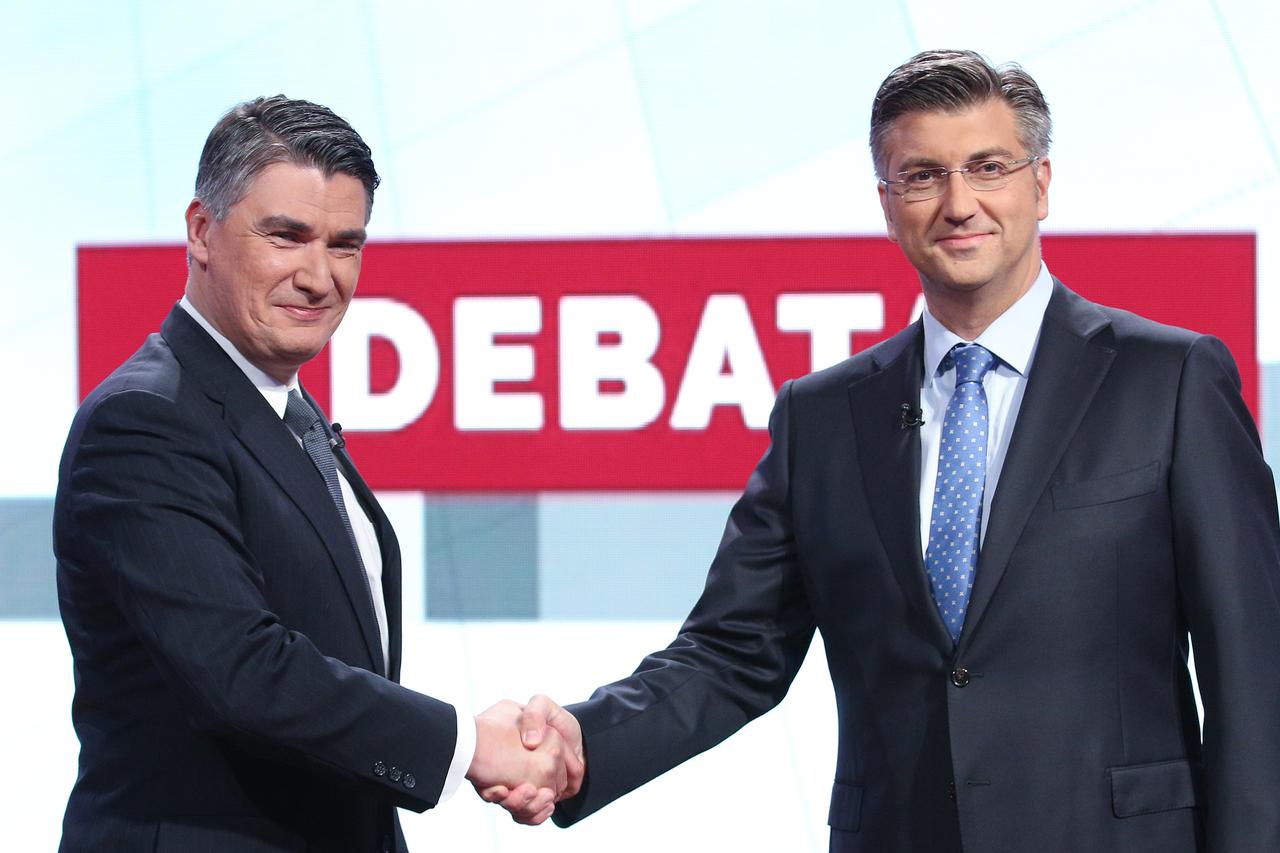 Zoran Milanović i Andrej Plenković