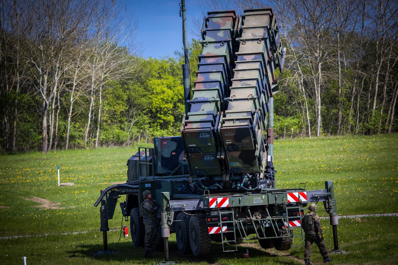 Patriot anti-aircraft missiles