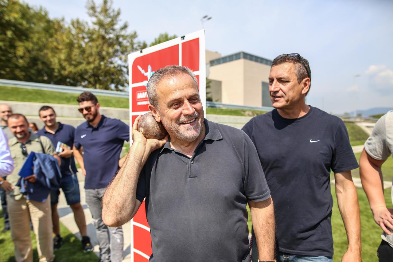 03.09.2016., Zagreb - Konferencija za medije na kojoj je najavljen 2. Memorijal Ivana Ivancica koji ce se odrzati 5. rujna pored fontana u ulici Hrvatske bratske zajednice. Photo: Igor Soban/PIXSELL