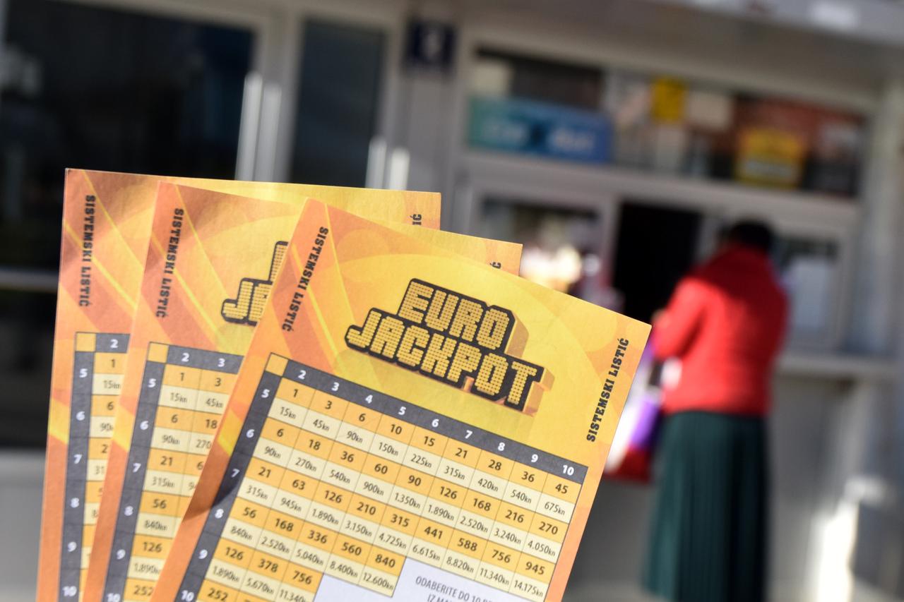 Šibenik: Prodajno mjesto Hrvatske lutrije na kojem je uplaćen dobitni listić Eurojackpota
