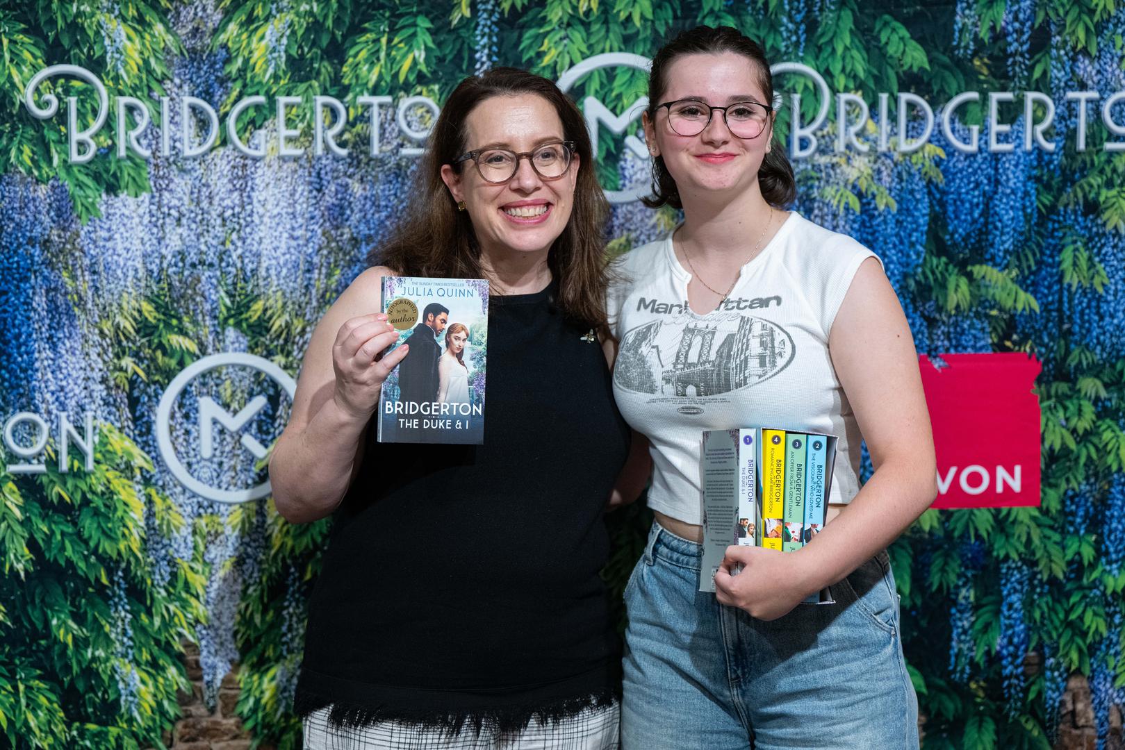 04.06.2024., Zagreb - Susret Julije Quinn, autorice serijala "Bridgerton" s citateljima u knjizari Hocu knjigu. Photo: Neva Zganec/PIXSELL