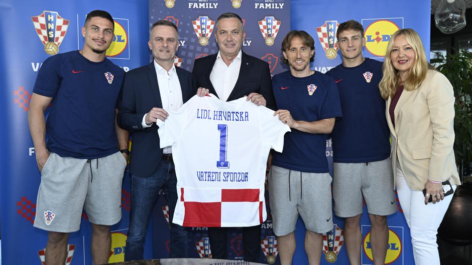 Lidl postaje Vatreni sponzor hrvatske nogometne reprezentacije