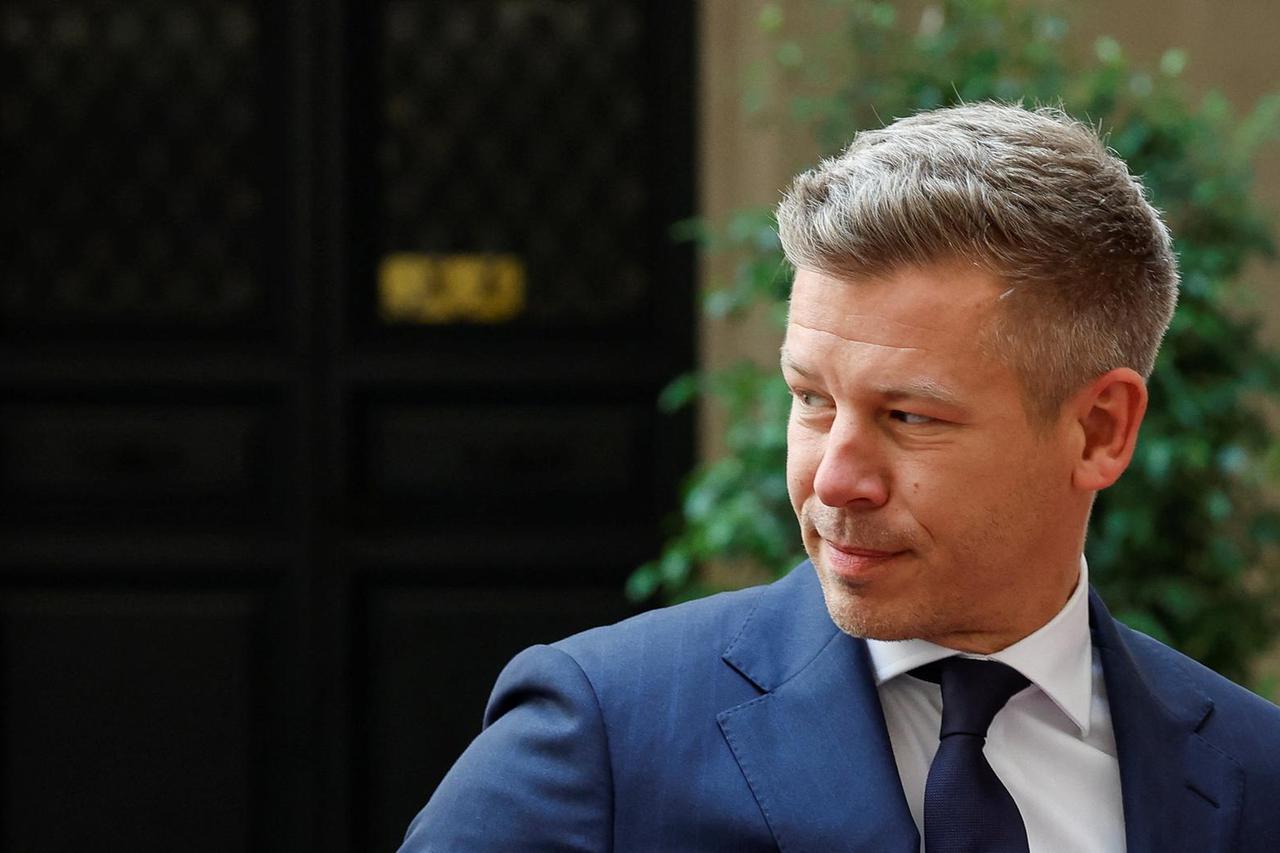 Hungary's PM-elect Magyar meets Italian PM Meloni at Chigi Palace in Rome