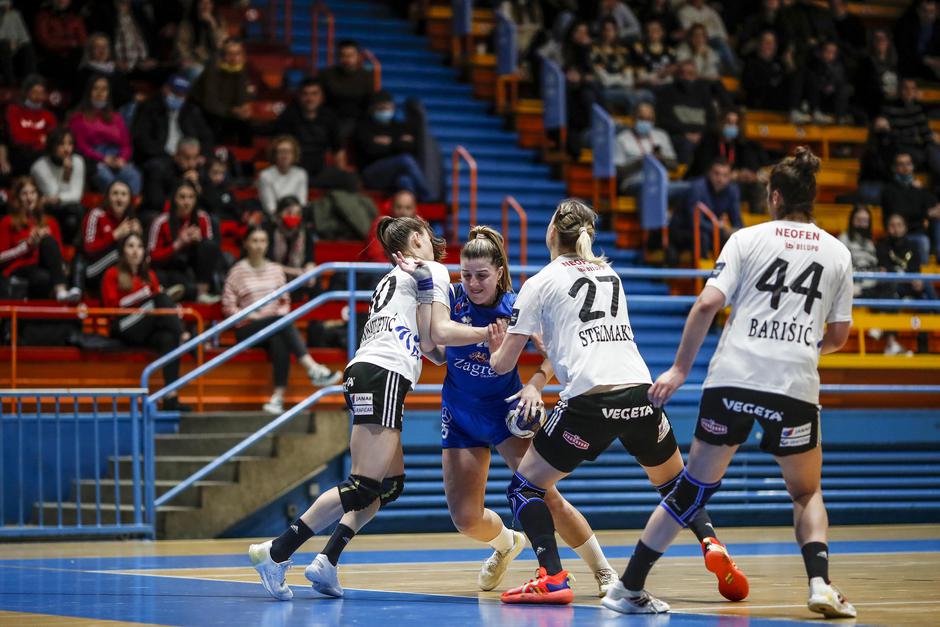 Zagreb: Prva Hrvatska rukometna liga žene, RK Lokomotiva - RK Podravka