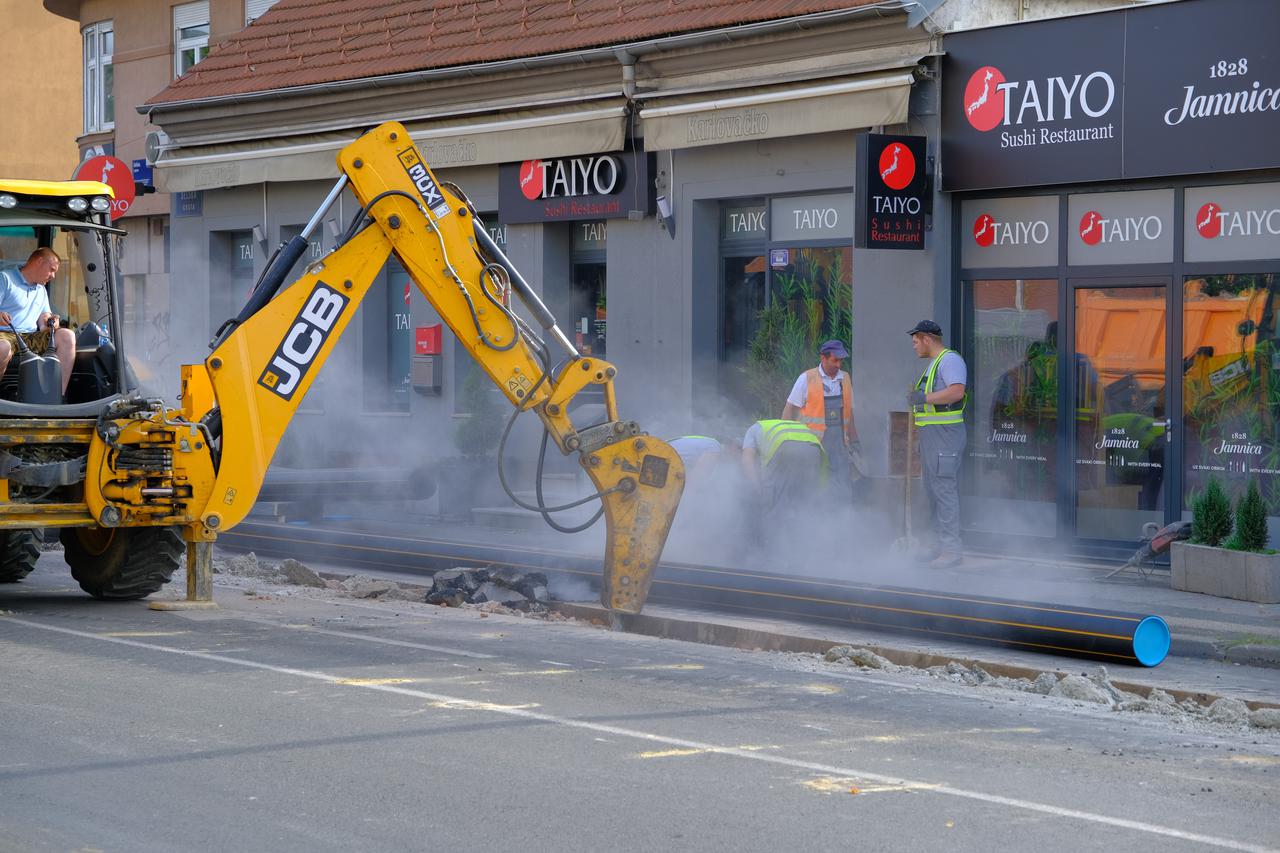 Zagreb: Zbog radova zatvorena je Selska od Ozaljske do Zagrebačke avenije
