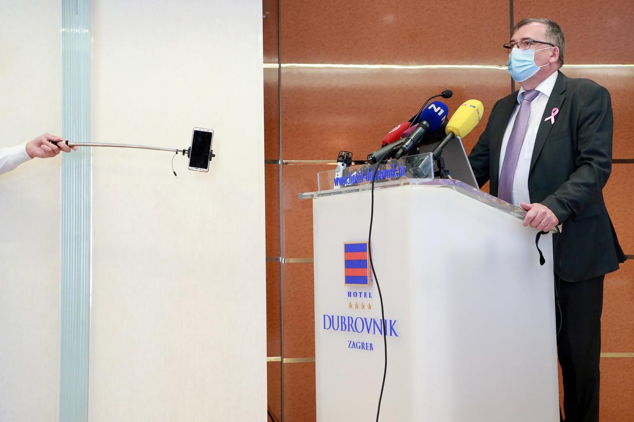 Zagreb: Krunoslav Capak nakon konferencije se obratio medijima