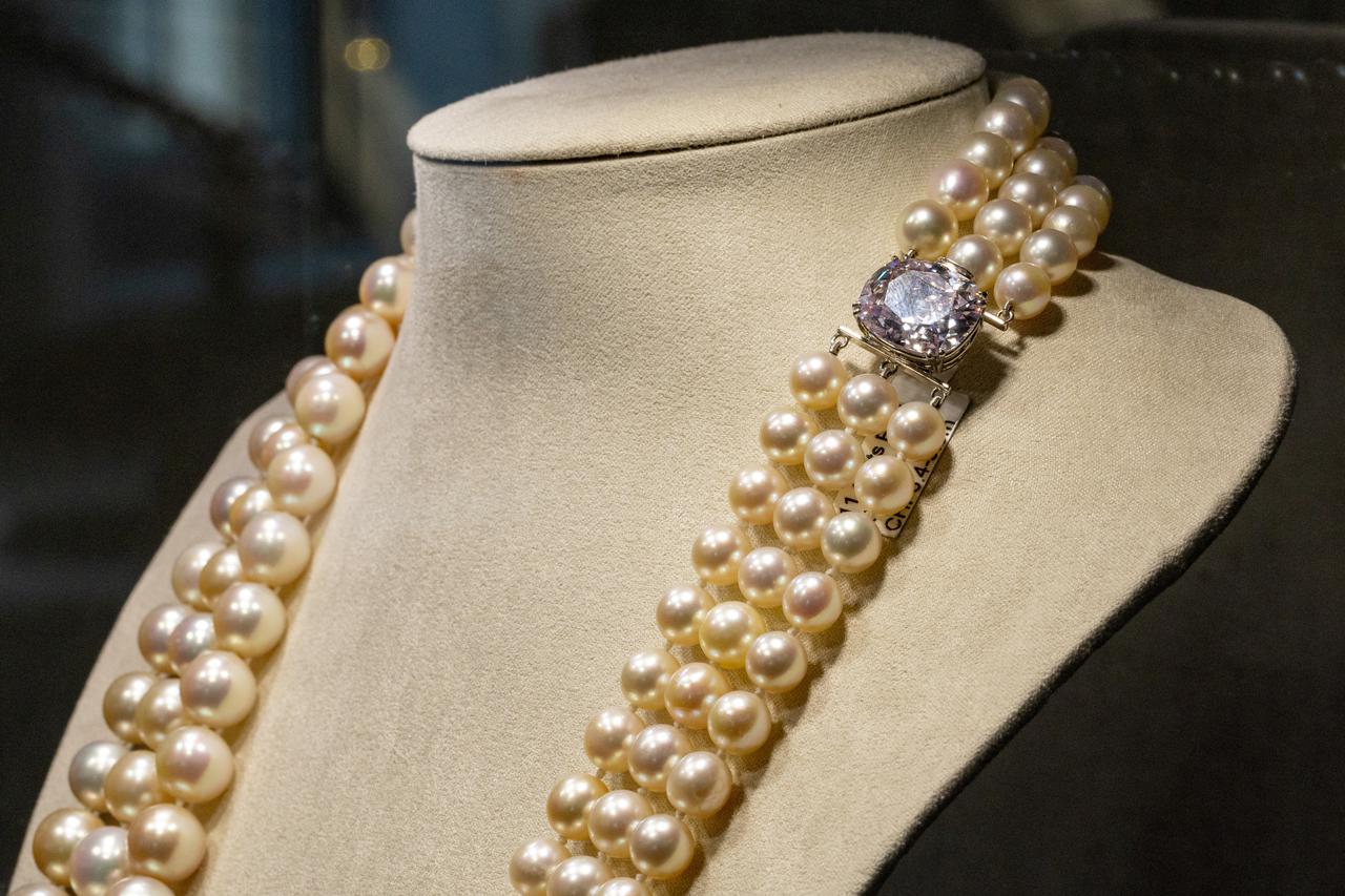 Preview of the 700-piece jewellery collection of the late Austrian billionaire Heidi Horten at Christie's, in Geneva