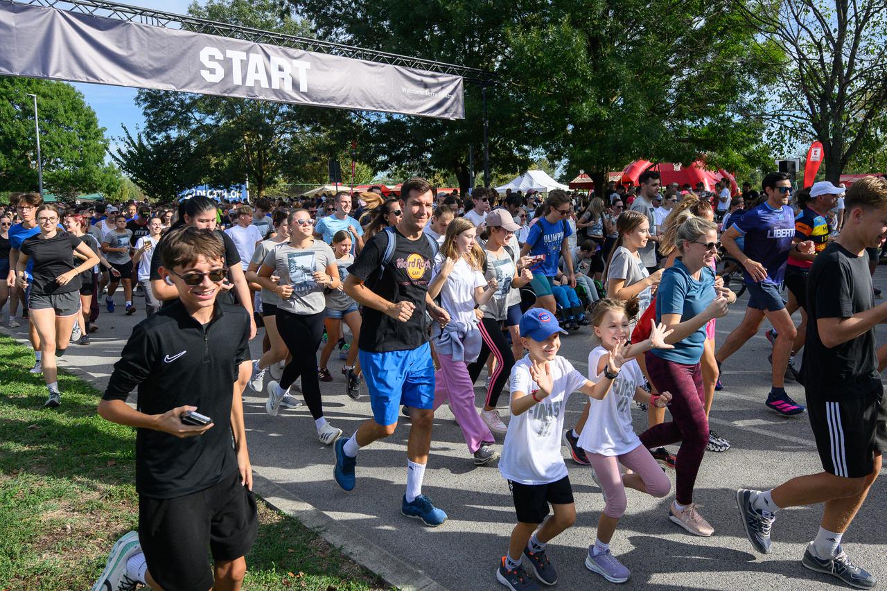 Zagreb: Održana humanitarna utrka Terry Fox Run na zagrebačkom jezeru Jarun