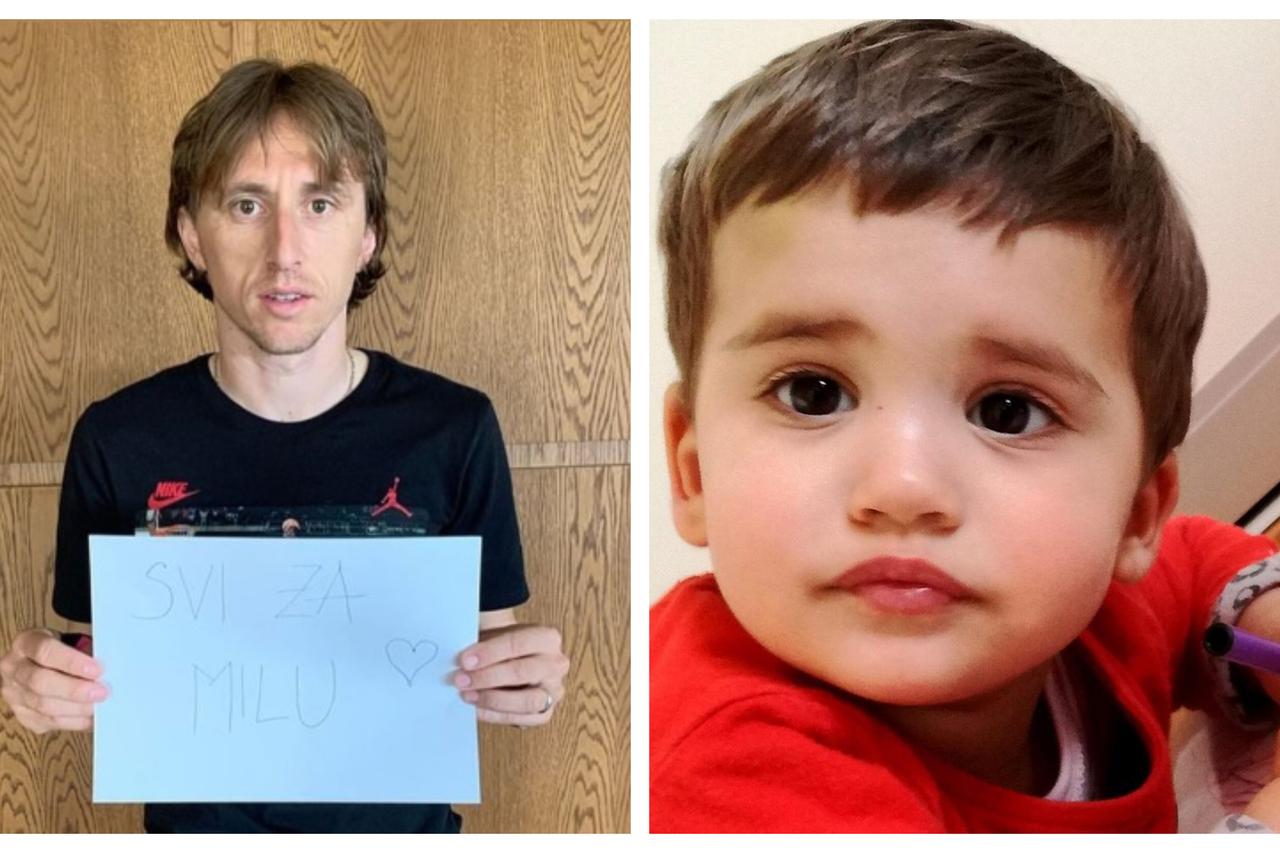 Luka Modrić i Mila Rončević
