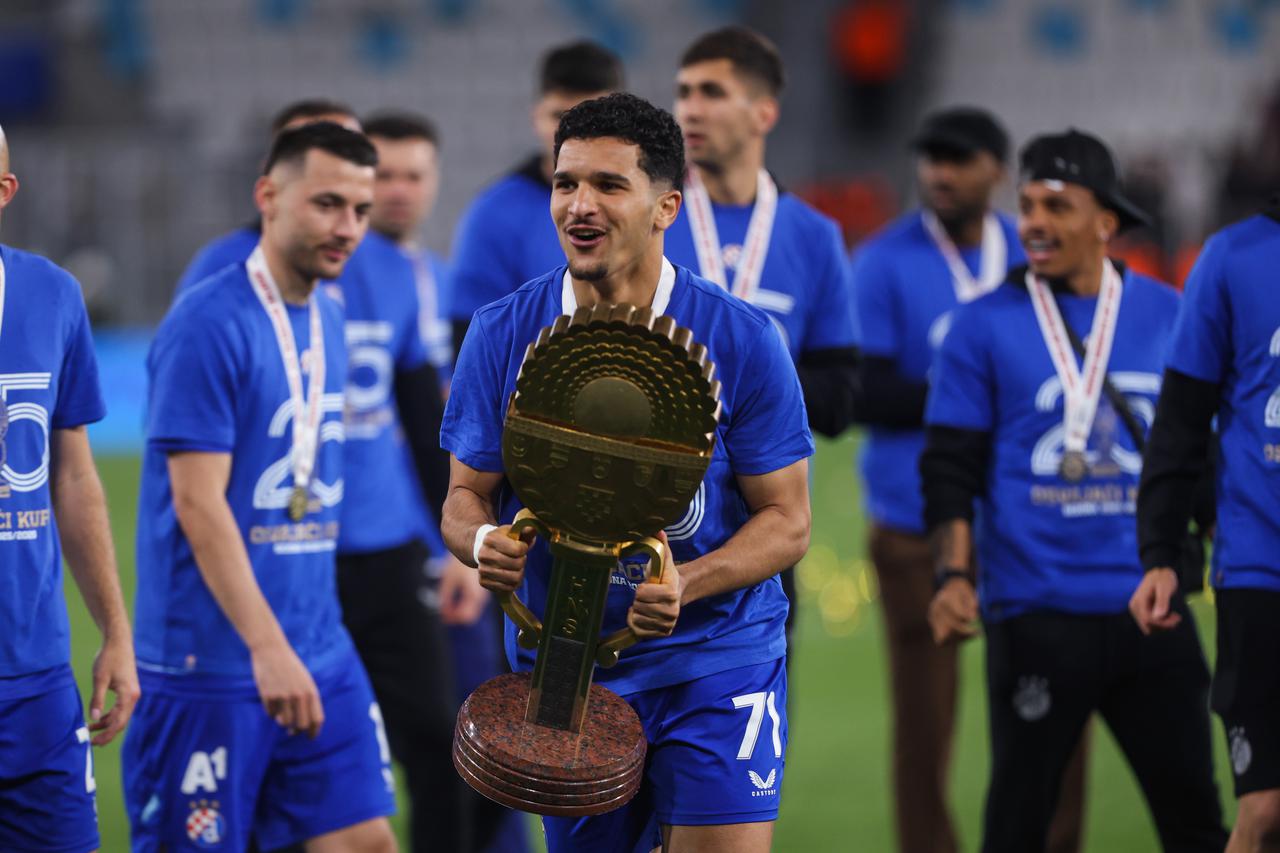 Nogometaši Dinama pobjednici su SuperSport Hrvatskog nogometnog kupa