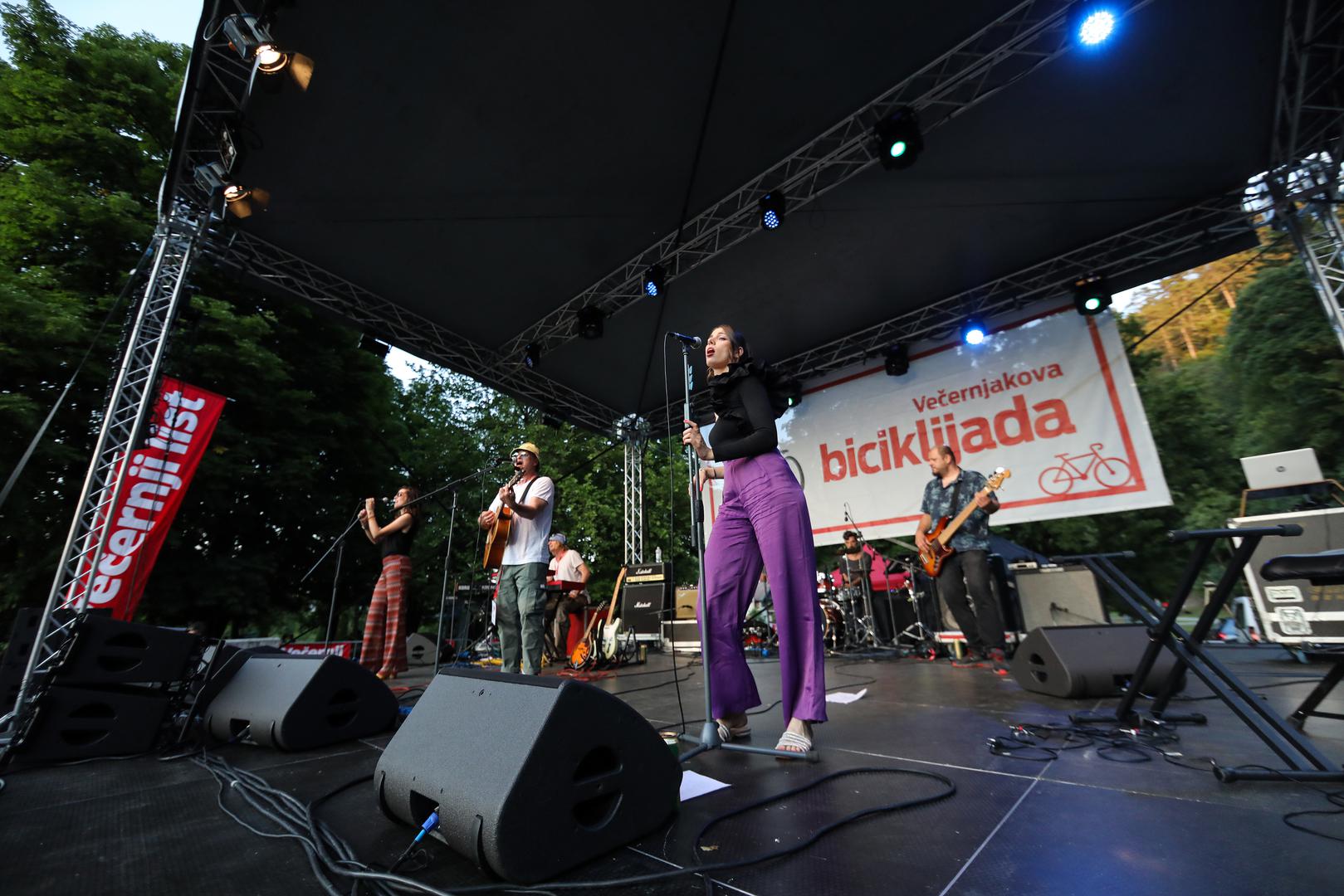 11.06.2022., Samobor - Vecernjakova biciklijada. Koncert Detour.  Photo: Emica Elvedji/PIXSELL