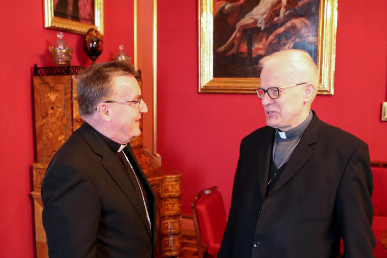 Donedavni predsjednik Poljske biskupske konferencije mons. Józef Michalik posjetio je zagrebačkog nadbiskupa kardinala Josipa Bozanića