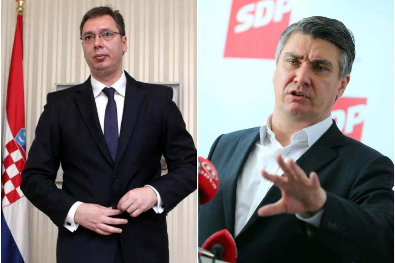 Aleksandar Vućić, Zoran Milanović