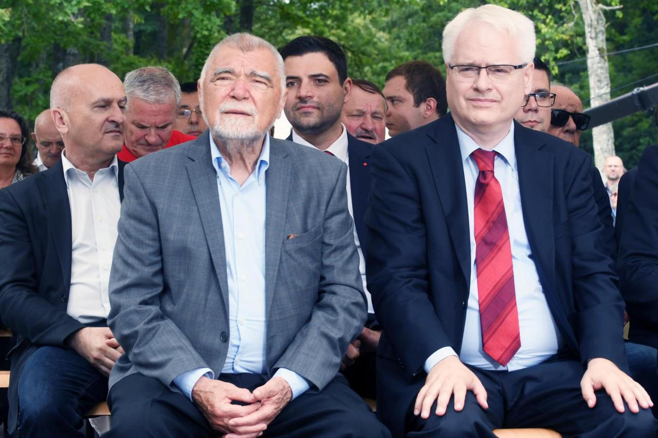 Stipe Mesić i Ivo Josipović