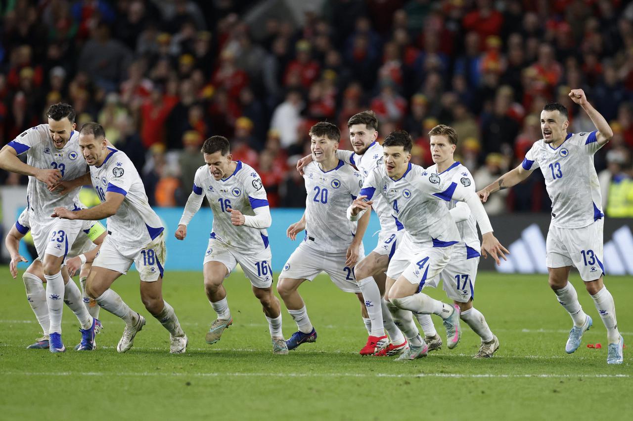 FIFA World Cup - UEFA Qualifiers - Semi Final - Wales v Bosnia and Herzegovina