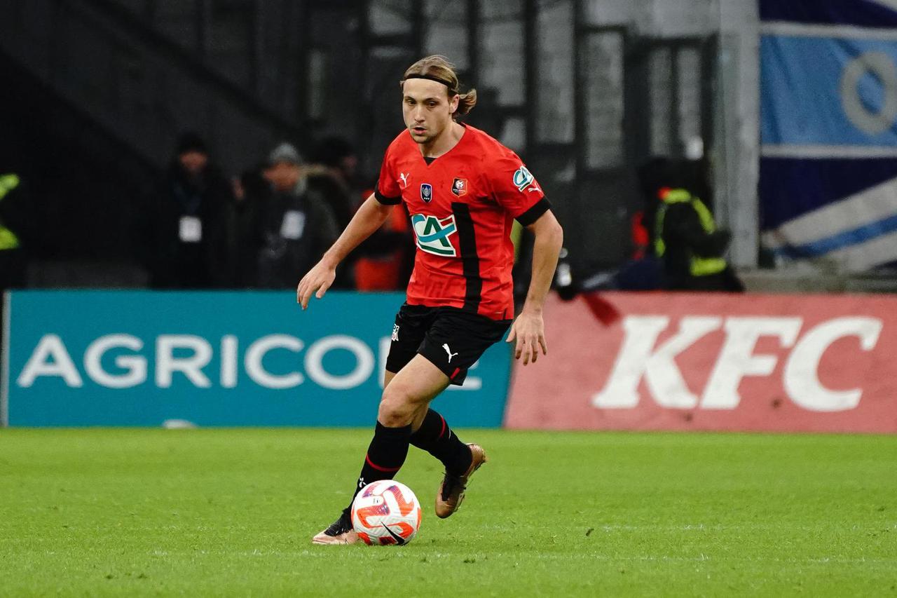 16ème de finale de la Coupe de France 2023 "Marseille - Rennes (1-0)" au stade Vélodrome