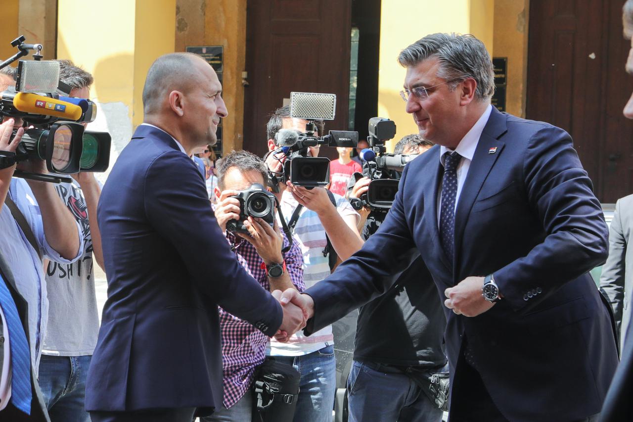 Ivan Anušić, Andrej Plenković