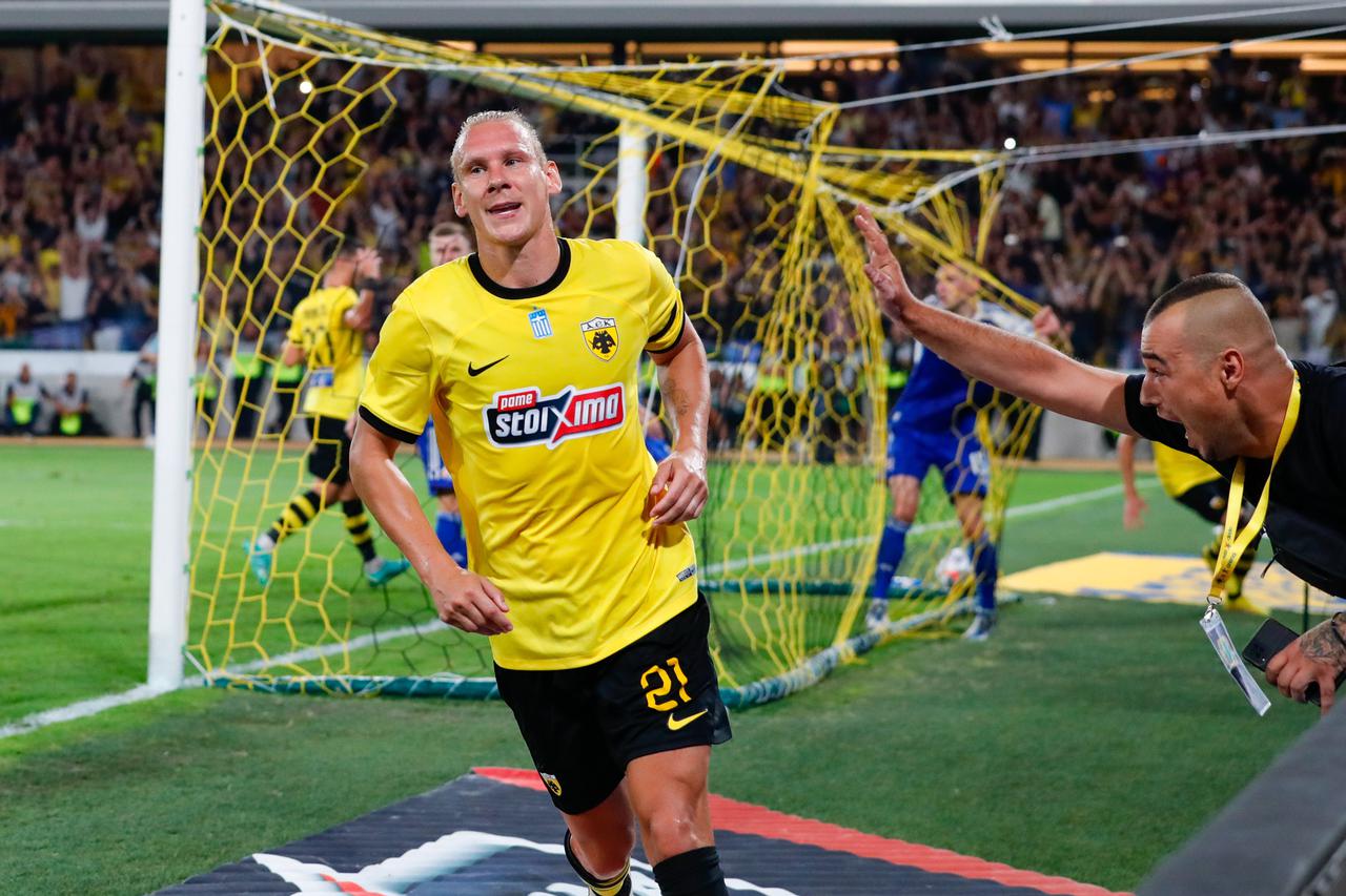 GRE, UEFA CL, AEK Athen vs GNK Dinamo Zagreb