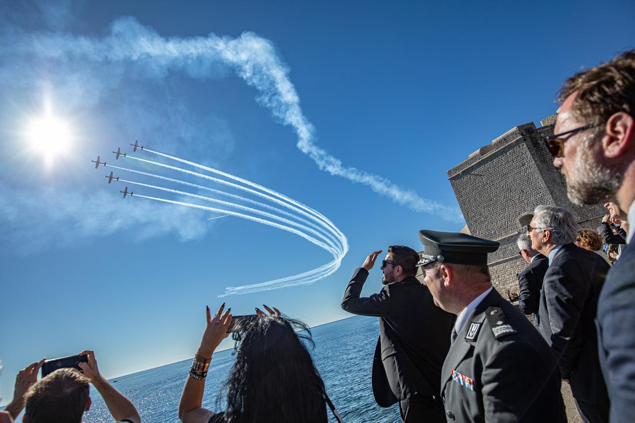 Dubrovnik: Krila Oluje uveličala su proslavu 30. obljetnice oslobađanja juga Hrvatske