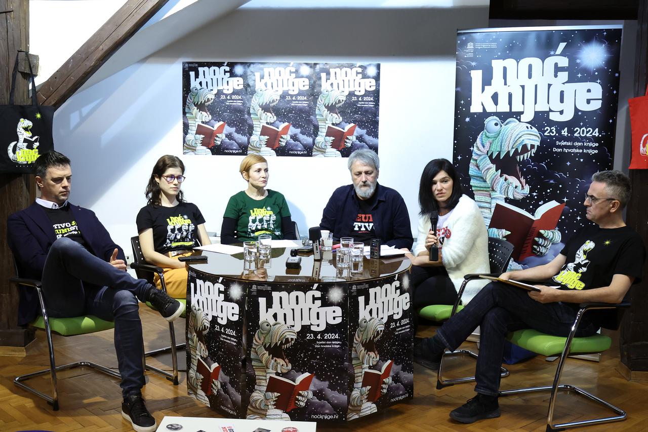 Zagreb: Konferencija povodom kulturne manifestacije Noć knjiga
