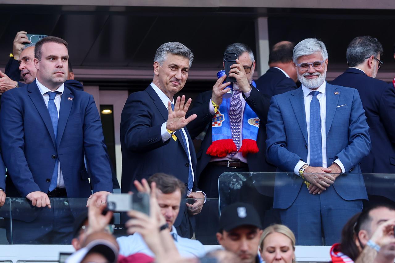 SP 2026 Toronto: Andrej Plenković i Marijan Kustić na utakmici Paname i Hrvatske na Svjetskom prvenstvu