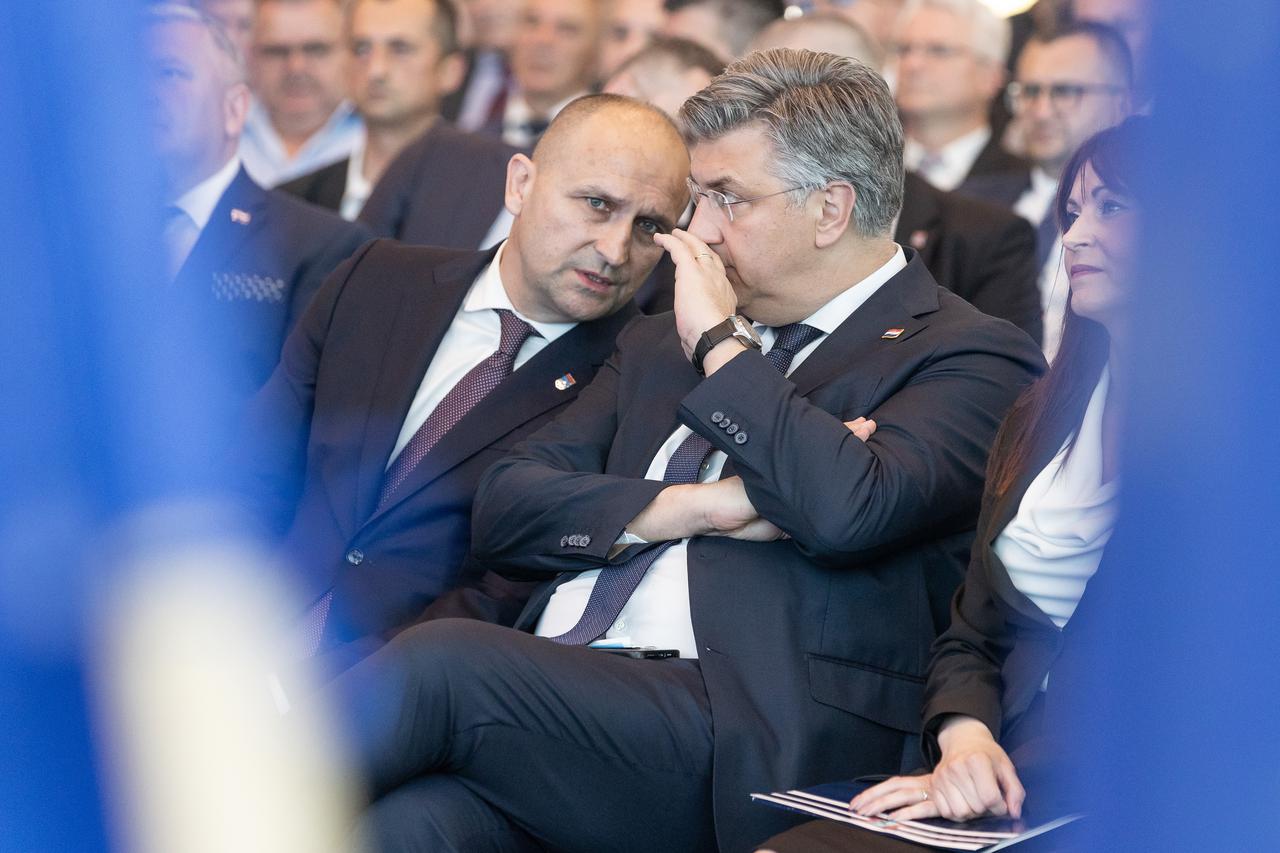 Osijek: U povodu Dana Osječko-baranjske županije, Andrej Plenkovic sudjelovao je na svečanoj sjednici 