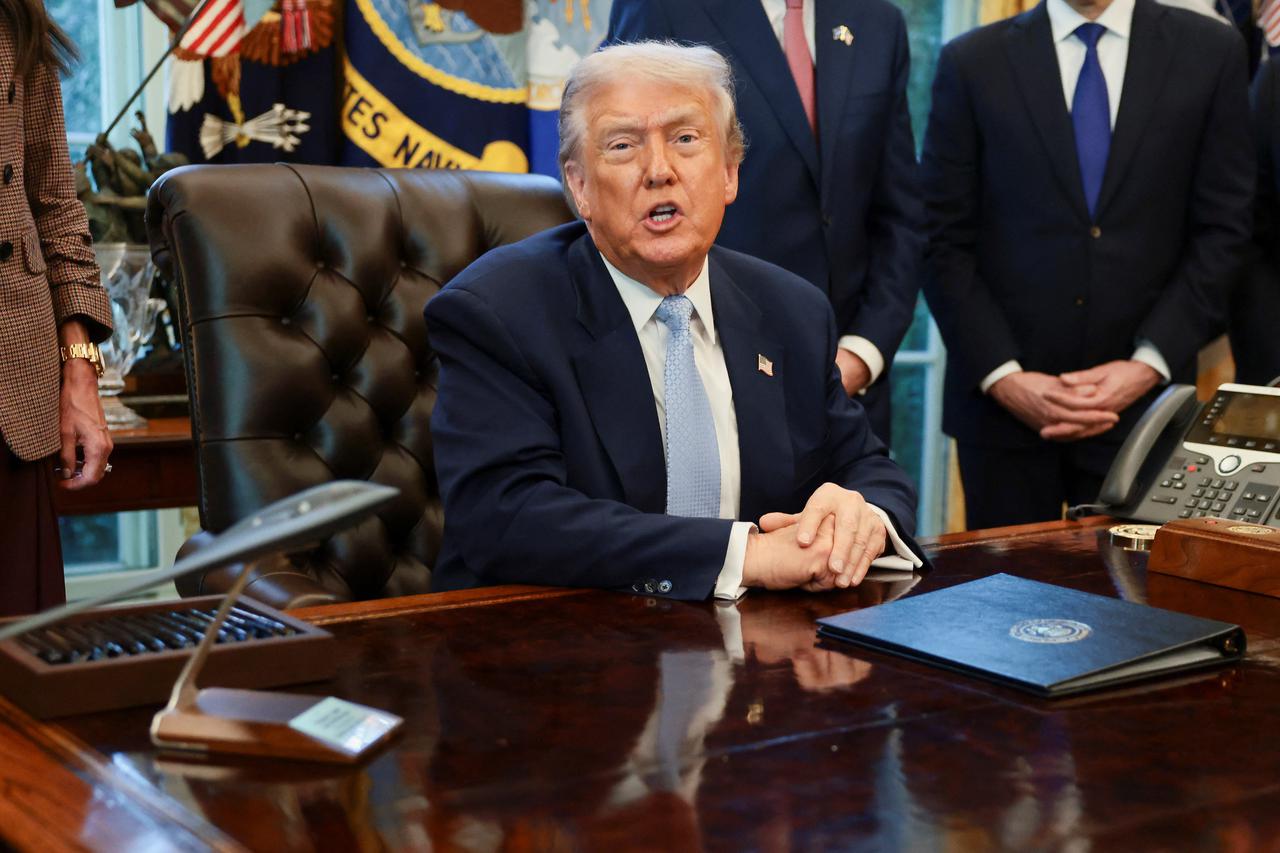 U.S. President Trump meets White House Task Force on FIFA World Cup 2026