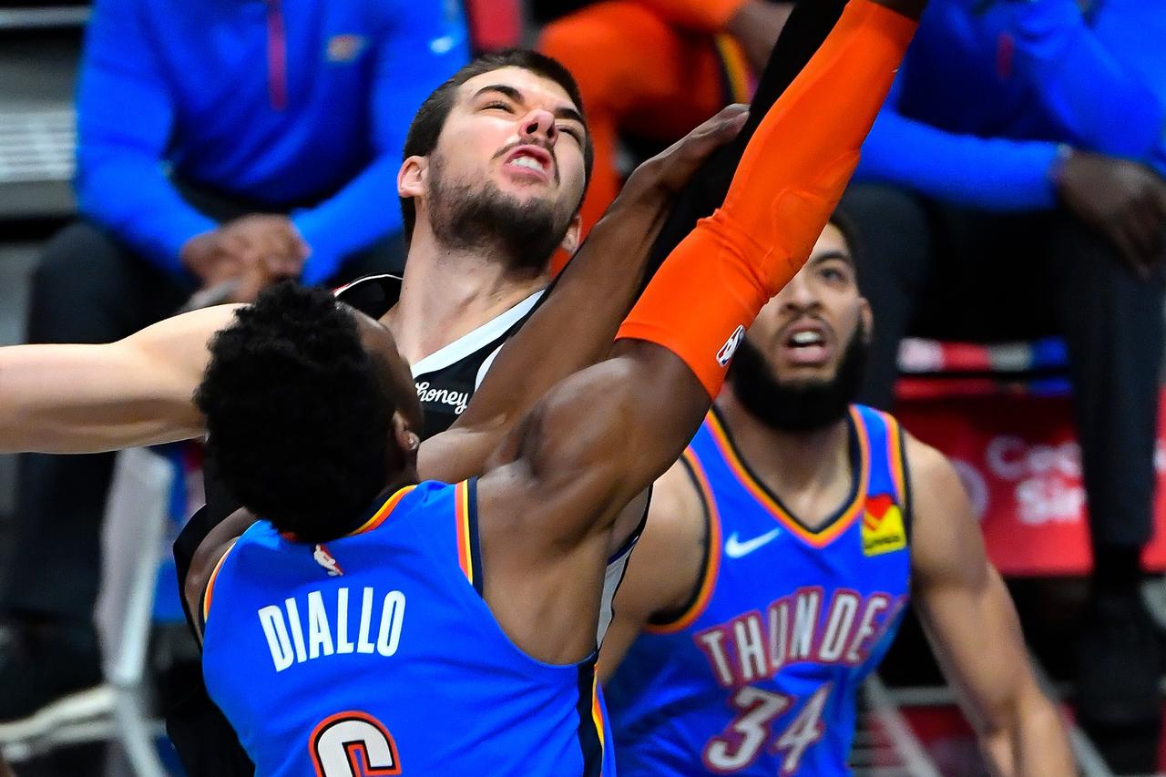 NBA: Oklahoma City Thunder at Los Angeles Clippers