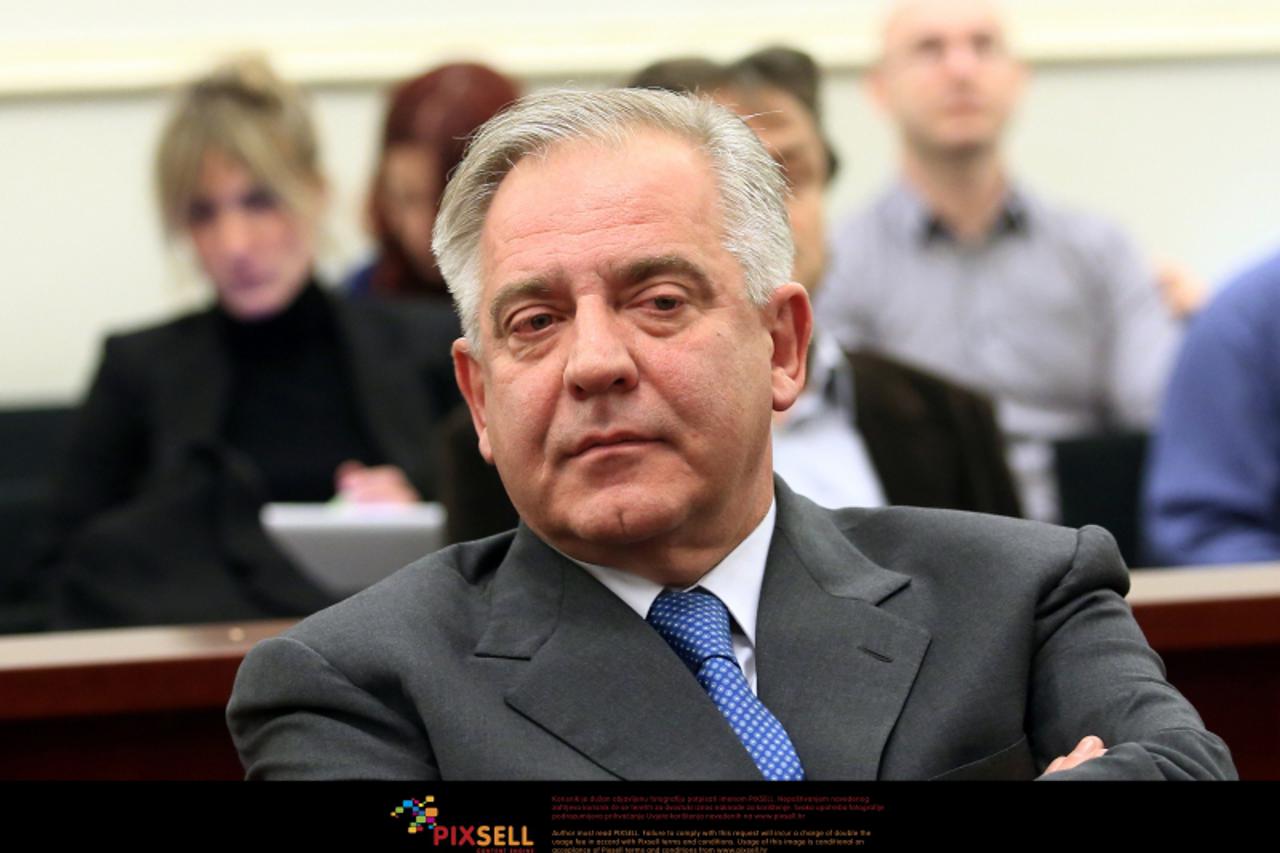 '20.11.2012., Zupanijski sud, Zagreb - Ivo Sanader na izricanju nepravomocne presude u predmetima Hypo i INA-MOL. Photo: Zeljko Lukunic/PIXSELL'