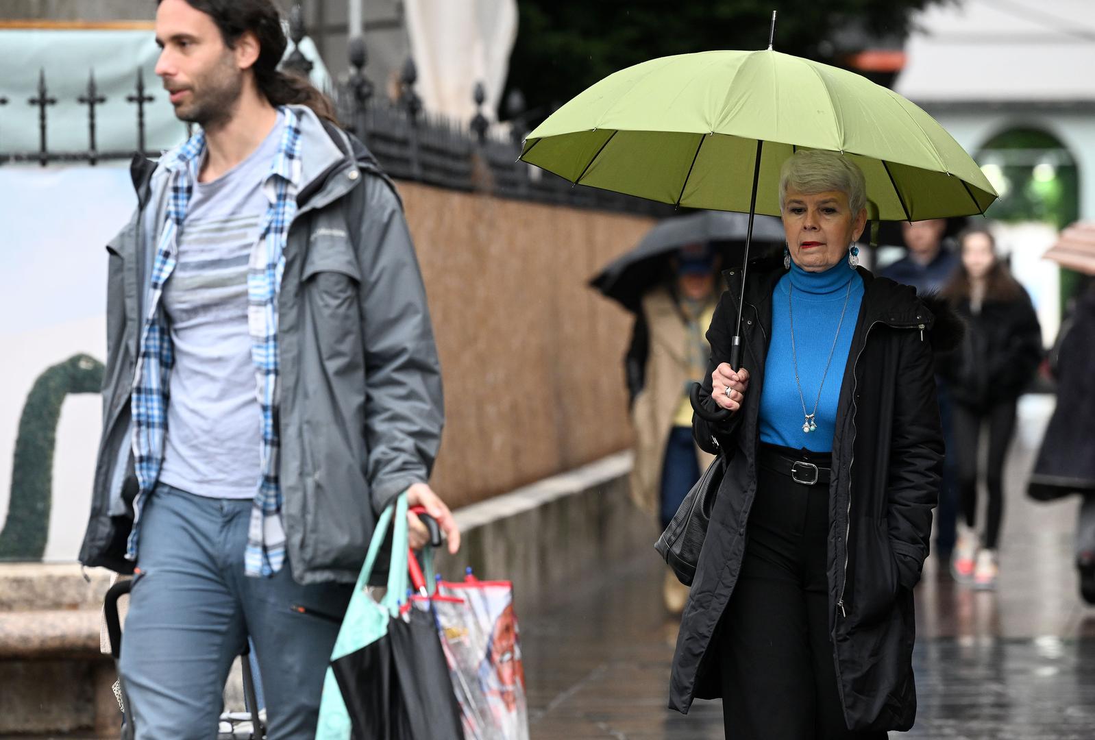 Jadrankina snaha Matea zabilježena je samo jednom u javnosti, i to tijekom šetnje po zagrebačkoj špici.