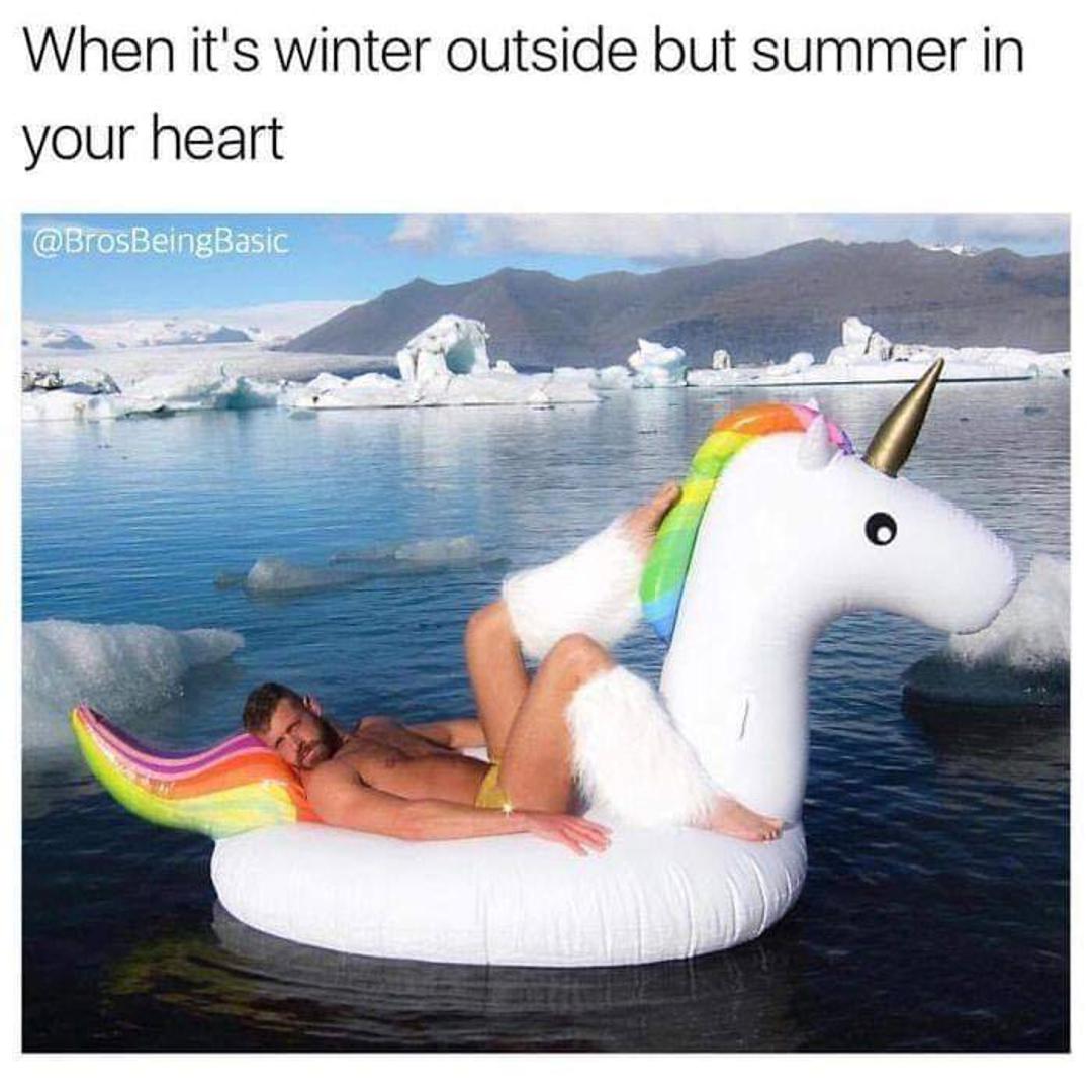 Kad je vani zima, ali ljeto ti je u srcu
