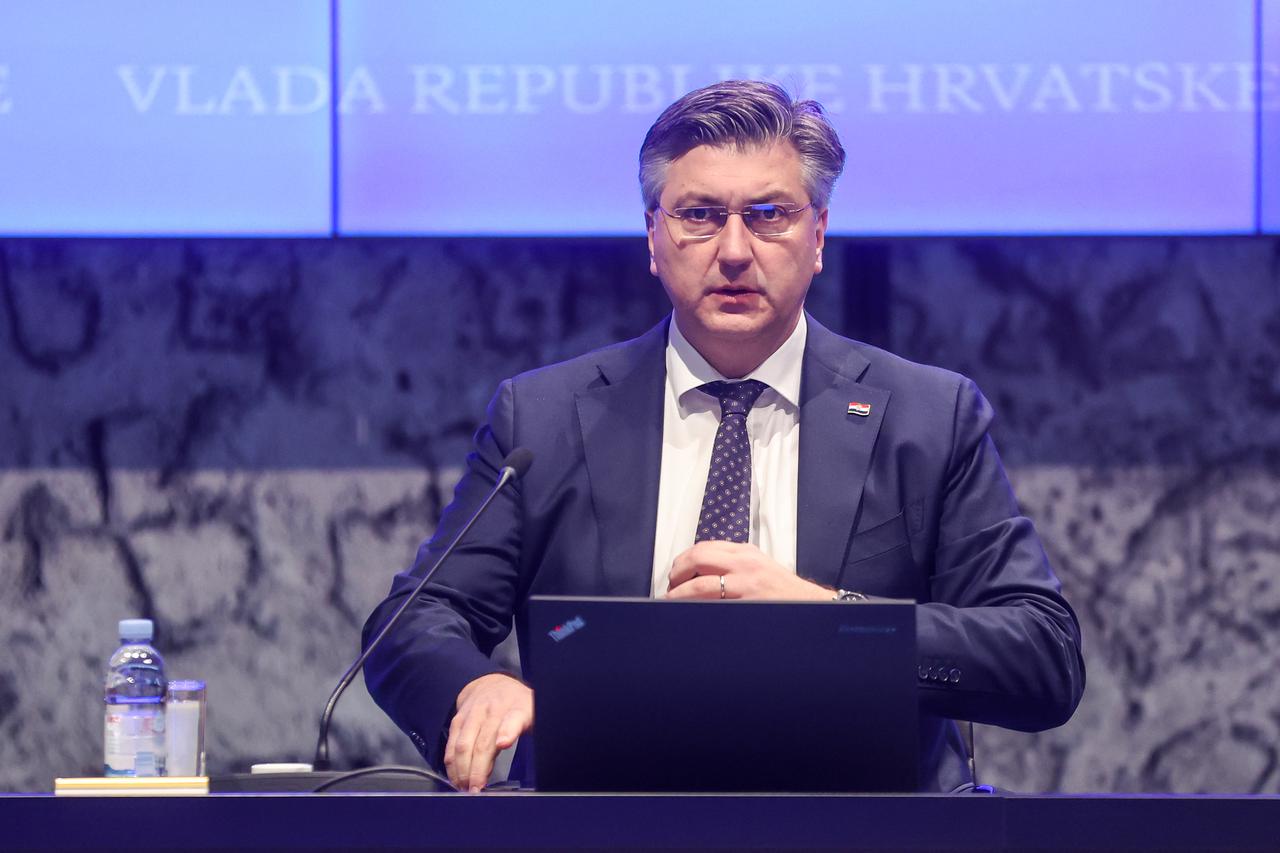 Zagreb: SJednica Vlade RH