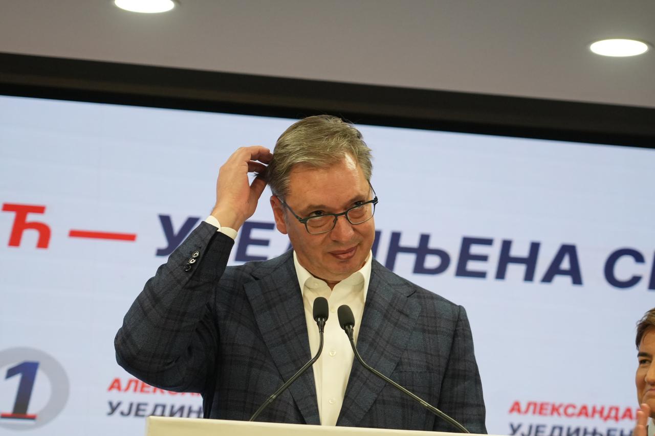 Beograd: Aleksandar Vučić priznao poraz