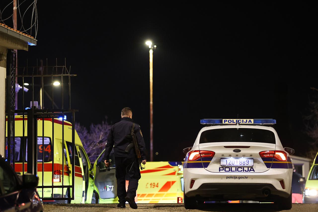 U splitskom zatvoru je u večernjim satima izbio požar