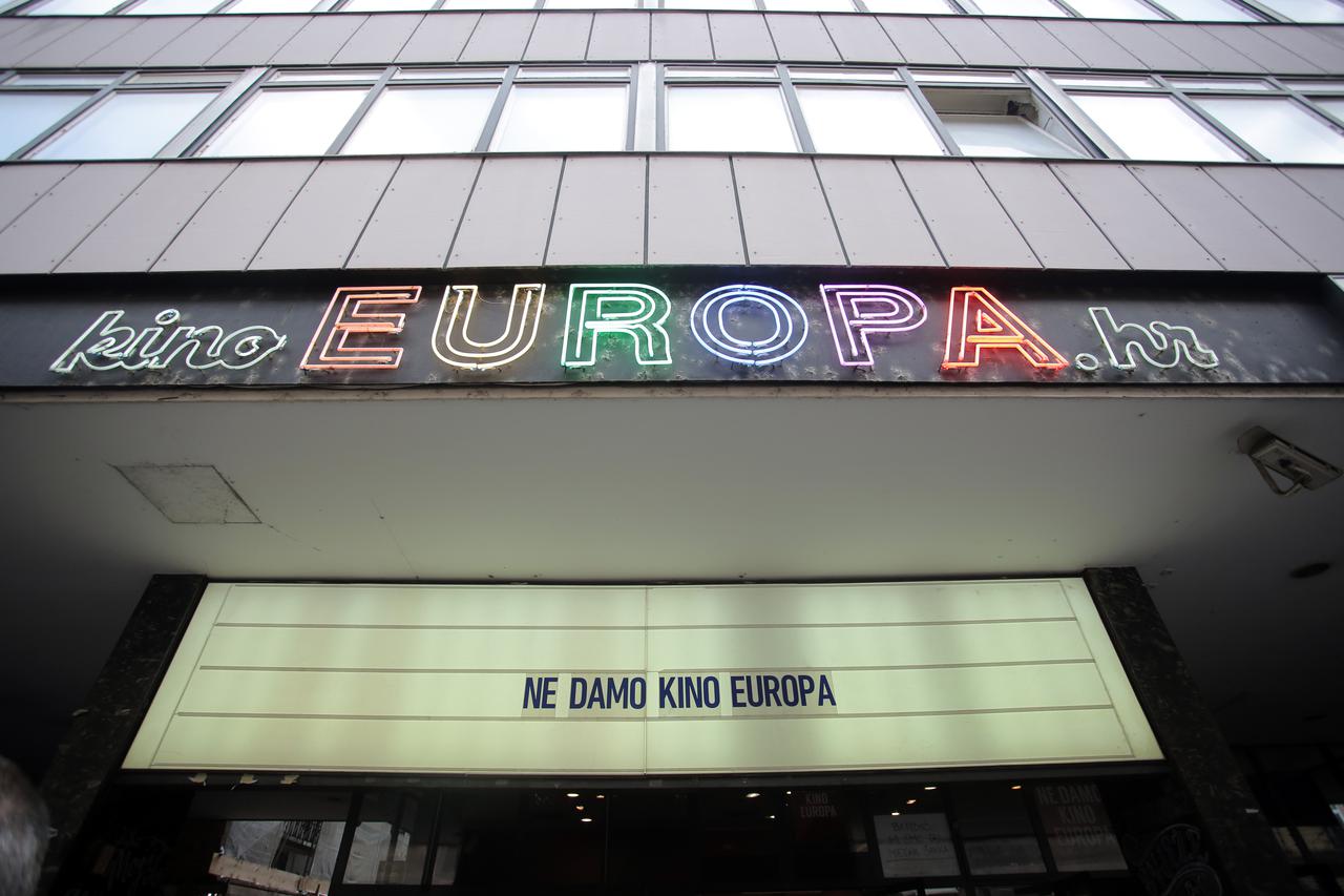 Zagreb: Održan prosvjed 'Ne damo Kino Europa'