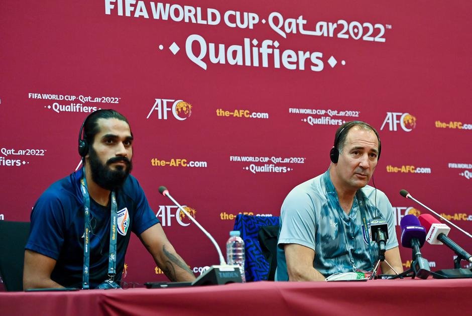 (SP)QATAR-DOHA-FOOTBALL-WORLD CUP QUALIFICATION-PRESS CONFERENCE
