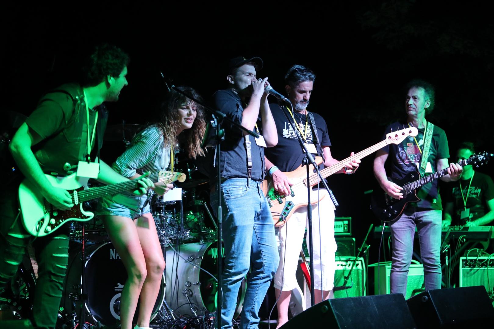 02.07.2021.,Trilj- Nakon uvodnih dogadjanja i zanimljivosti nastupom poznatih glazbenika zapoceo ovogodisnji Thrill Blues Festival.Photo:Ivo Cagalj/PIXSELL