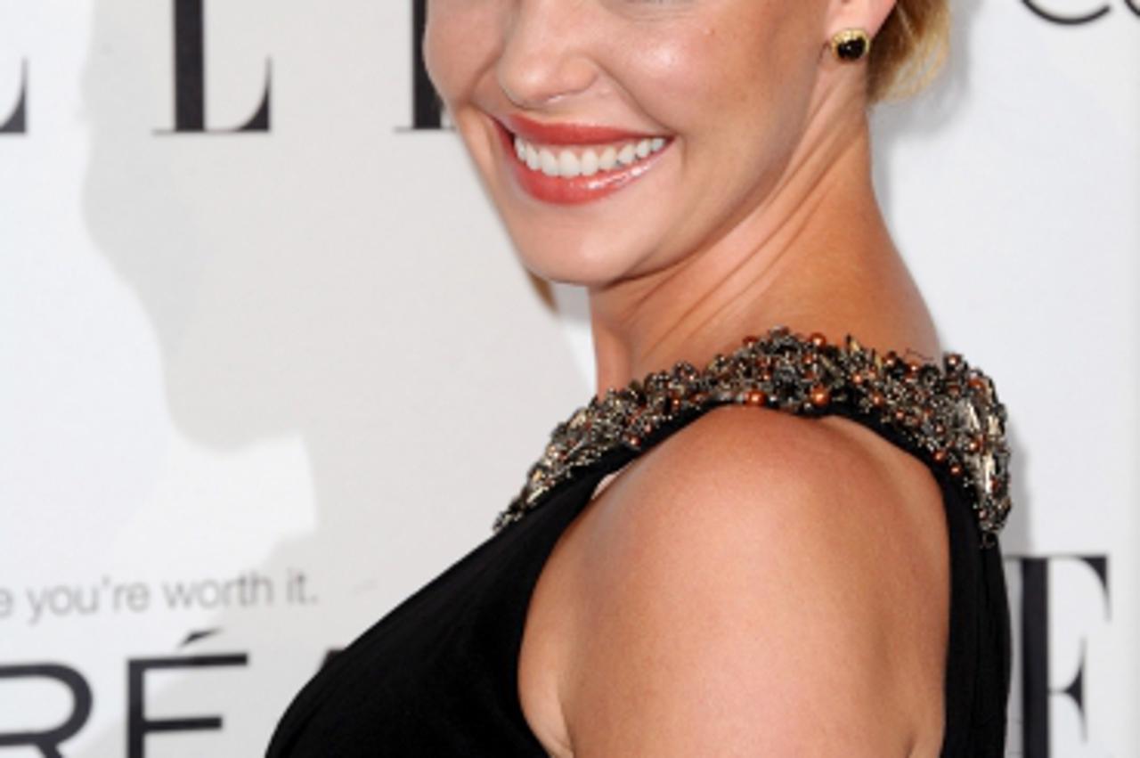 'Katherine Heigl arrives at ELLE\'s 18th Annual Women in Hollywood Tribute held at the Four Seasons Hotel on October 17, 2011 in Los Angeles, California. Photo: Press Association/Pixsell'