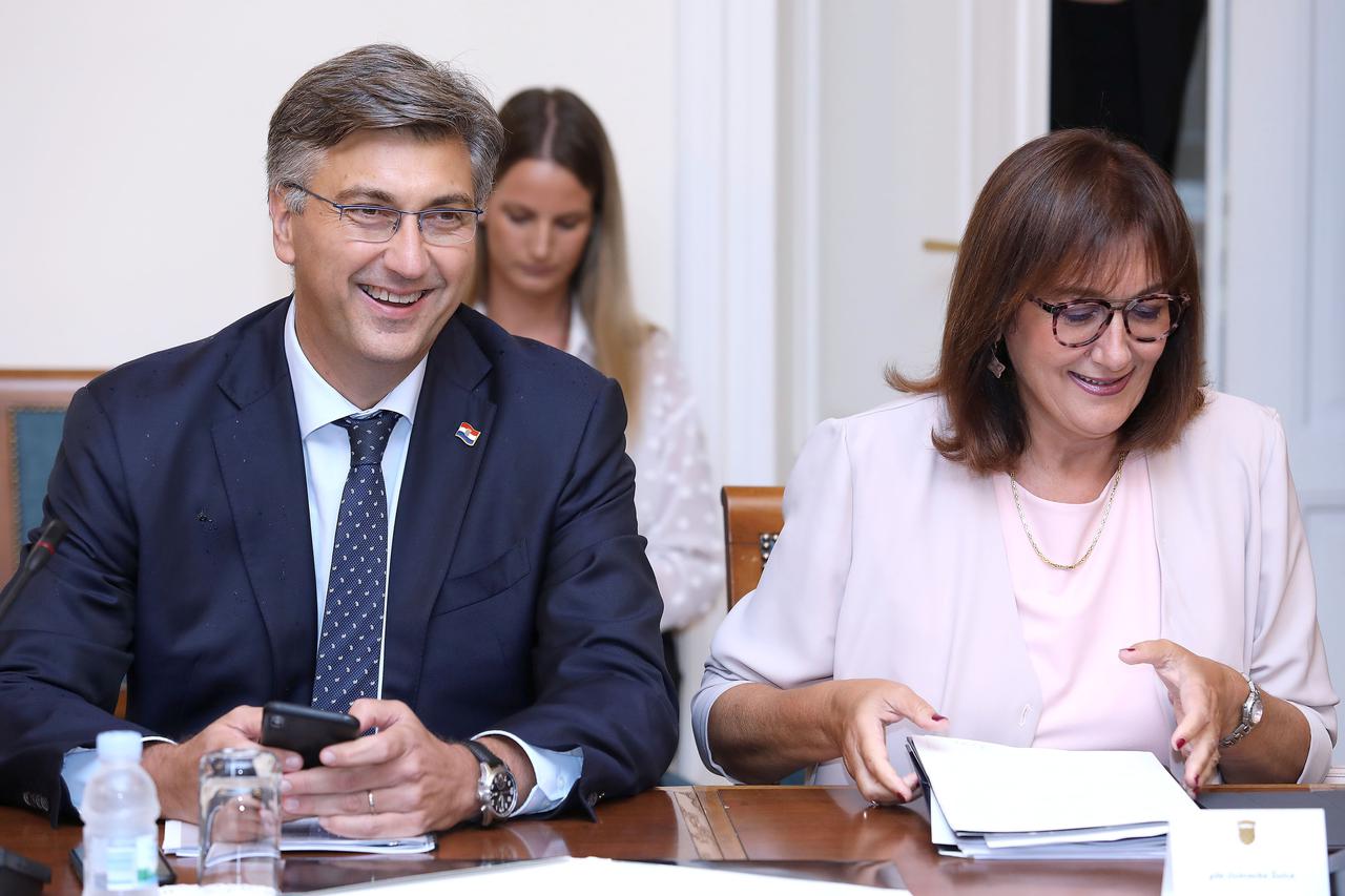 Andrej Plenković i Dubravka Šuica
