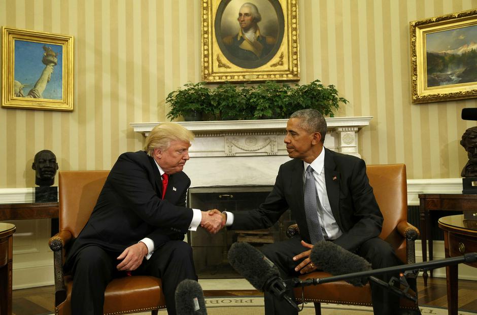 Donald Trump i Barack Obama